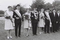 1971 Königspaar Albert + Hedwig Stockmann;  Hofstaat: Theresia + Josef Engbert, Maria + Paul Heilemann