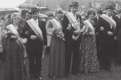 1983 Königspaar Eugen + Marianne Averbeck; Hofstaat: Margret + Franz Stockmann, Anna + Werner Grave