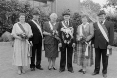 1994 Königspaar Karl-Heinz + Agnes Heilemann; Hofstaat: Edith + Norbert Heilemann, Elsbeth + Karl-Heinz Hallmeyer