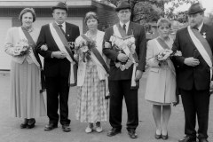 1999 Königspaar Alfons + Ursula Kortemeyer; Hofstaat: Anni + Bernhard Laumann, Margret + Franz Egbert